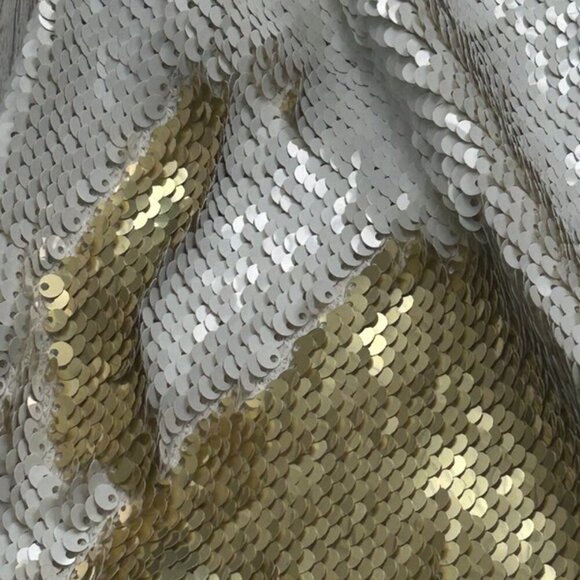 Free People Seeing Double Reversible Sequin Dress Sleeveless Mini Size S Small - Picture 2 of 10